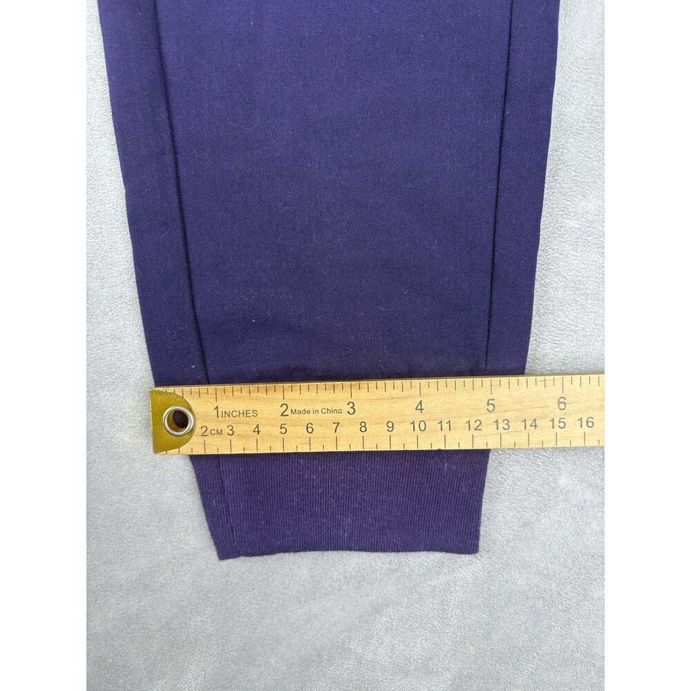 Figs Women's XS Scrub Set V-Neck Top & Jogger Pants - Deep Purple - Picture 11 of 14